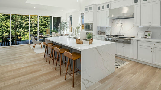 Top Waterfall Countertop Colors - Finishes 2025 Feature Image